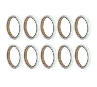 Shenprymic 10 pièces de ruban lumineux auto-adhésif, ruban phosphorescent qui brille dans le noir, autocollant de sécurité fluorescent x 1,2 cm pour escaliers, murs et interrupteurs, (1,2 cm x 3 m)