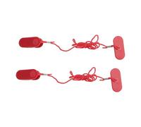 Shenprymic 2 clés de sécurité pour Tapis Roulant, Interrupteur d’arrêt d’Urgence Universel magnétique pour la Plupart des appareils de Course, en matériau ABS avec Clip sécurisé pour Les équi