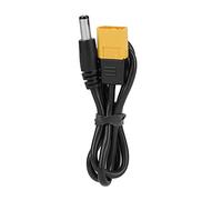 Shenprymic Câble d’alimentation XT60 mâle vers DC 5,5 x 2,5 mm, adaptateur XT60 vers DC5525, câble résistant aux hautes températures de 52,5 cm, pour fer à souder alimenté par batterie LiPo