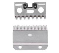 Shenprymic Lame De Tondeuse pour Cheval 24 Dents en Carbure, Lame De Remplacement pour Cheval Vache Chèvre, Lames De Ciseaux De Toilettage pour Animaux avec Lame Supérieure Et Inférieure, Lam