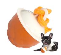 Shenrongtong Balle Mobile pour Chien, Jeu Interactif Mobile pour Chien, Activation Motion Lumière Son pour Chiens Petits Moyens Grands Gabarits Mâcheurs Robustes Enrichissement