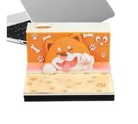 Shenrongtong Calendrier Horloge 2026 | Calendrier de Bureau 3D en Papier Sculpté | Rappel d'Activités avec Jours Fériés Thème Chiot | Pour Ados Filles Garçons Étudiants Enseignants Adultes