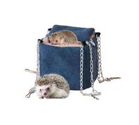 Shenrongtong Hamac pour Hamster pour Cage,hamac pour Animaux de Compagnie pour Cage | Lit pour Hamster nid d'écureuil,Hamac Chinchilla Chaud, nid de Cage de lit d'écureuil, balançoire de Hamster,
