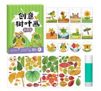Shenrongtong Kit d'Artisanat d'Automne pour,Projet Pédagogique de Feuilles pour Salle de Classe | Set de Bricolage Automnal Manuel, Cadeau de Fête pour