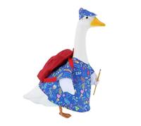 Shenrongtong Tenue Décorative pour Oies De Rentrée,Vêtements pour Statues De Jardin Oies - 1 Ensemble Costume de Statue Extérieur Scolaire pour Décoration de Patio, Jardin, Cour, pour Anniversaire et
