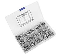 shenruifa 115pcs en Acier Graisse Zerk Raccord de Mamelon Anti-m6 X 1 M8 X 1 M10 X 1