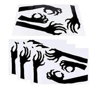 shenruifa 4 Set Horror Halloween Decorative Wall Sticker Sticker pour le Salon CHAMBRE FOURNISSE