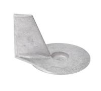 shenruifa Anode de clapet de moteur de bateau en alliage d'aluminium 822157T2 | Remplacement pour Mariner 2 4 temps, hub de clapet de coupe partie ronde 3,5"