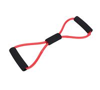 shenruifa Bande de résistance pour exercice corporel pour fitness à domicile, bande élastique multifonctionnelle pour sculpter le corps et perdre du poids, matériau TPE léger, 1 pièce (rouge)