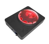 shenruifa Caisson de basses actif de 25,4 cm sous le siège avec amplificateur intégré et lumière LED dynamique pour voiture, camion, SUV (multicolore)