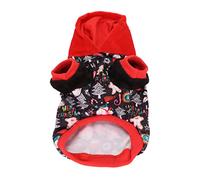 shenruifa Chiens de Noël Chariot Mignon imprimé Chaud à la Mode Automne à Sweat à Sweat à Sweats pour Chiens de Chien pour Les Petits Chiens Moyens (S)