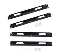 shenruifa Lot de 4 supports de montage en métal, pieds de montage pleine | Convient pour Toughbuilt Stacktech, fonte
