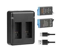 Shentec 3.85V, 2000mAh Li-ION pour GoPro Batterie Enduro (HERO10 Noir/HERO9 Noir) - Accessoires Officiels GoPro, ADBAT-011
