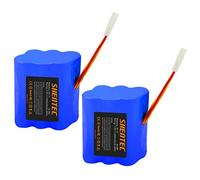 Shentec Lot de 2 batteries 7,2 V 4,5 Ah compatibles avec aspirateurs robotiques Neato XV-11 XV-12 XV-14 XV-15 XV-21 XV-25 XV Essential XV Signature Pro Neato 945-0005 205-0001