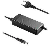 Shentian 42V 2a Chargeur au Lithium Femelle DC Port Prise en Ligne pour Chargeur au Lithium Scooter électrique 36V diamètre 5,5 mm x 2,5 mm (42V 2A Chargeur de Batterie au Lithium_A)