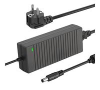 Shentian Adaptateur d'alimentation 100V-240V à 12V avec Prise CC 5,5 x 2,5mm pour Bande LED 5050 3528,Pilote d'imprimante 3D,CCTV,Système de sécurité,Moniteur LCD,etc. (12V 10A Adaptateur)