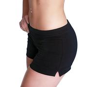 Shepa Mini short de sport pour femme Noir Noir XS (32-34)