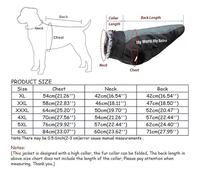 Shepherd Allemand Labrador Bulldog Snow Coat Vêtements Extérieur Imperméable Grande Veste De Chien Hiver,Rouge,2XL