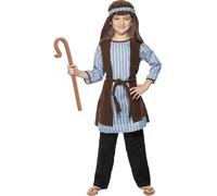 Shepherd Costume, Child, Boys Medium Age 7-9 Multicolore
