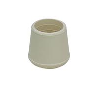 Shepherd Hardware 8743E Lot de 24 Embouts en Caoutchouc pour Pieds de Chaise de 3,8 cm de diamètre intérieur, Blanc