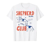 Shepherd Mom Club German Shepherd Dog Owner Mothers Day T-Shirt