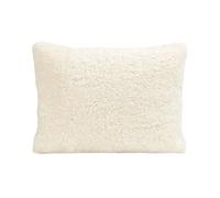 Shepherd of Sweden Coussin en peau de mouton Shepherd Lina 40 x 30 cm crème