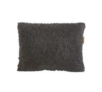 Shepherd of Sweden Coussin en peau de mouton Shepherd Lina 40 x 30 cm gris asphalte