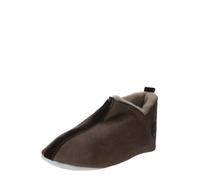 SHEPHERD Pantoufle 'Henrik' brun foncé / pierre / noir, Taille 48