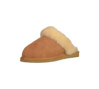 SHEPHERD Pantoufle 'Jessica' sable / cognac, Taille 42
