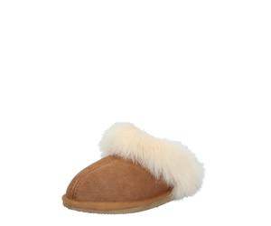 SHEPHERD Pantoufle sable / caramel, Taille 37