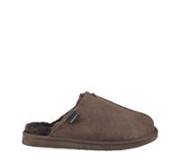 Shepherd Pantoufles Hugo pour homme en daim marron