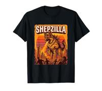 Shepzilla - Parodie du Film Monstre de Berger Allemand géant T-Shirt