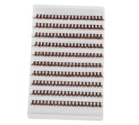 SHERCHPRY 1 Boîte Cils Fausse Naturelle Lot de Cils Grappes et Réutilisables pour Effet Volumineux pour Usage et Toutes Occasions