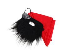 SHERCHPRY 1 Ensemble Accessoires de Cosplay de Pirate pour Halloween Comprend un Bandeau un Cache Œil et Fausse pour Transformation Facile Pirate Lors de Fêtes à Thème et Événements Spéciaux