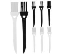 SHERCHPRY 10 pièces Lot de Brosses de Nettoyage Petites et Fines pour Rasoirs Brosses de Précision Multi-usages pour Électronique et Entretien Domestique Compactes et Portables