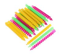 SHERCHPRY 100pièces Kit De Tiges Permanentes Spirales Pour Cheveux Longs Outils De Salon Abs Tiges Bouclantes Stables Pour Coiffures Volumineuses Et Boucles Sécurisées