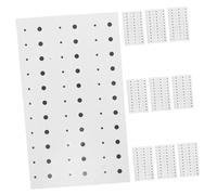 SHERCHPRY 10feuilles Autocollants Faux Grains De Beauté Réalistes Autocollants Maquillage Visage Tatouages Temporaires Accessoires Make-up Pour Halloween Fête Festival