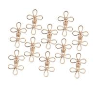 SHERCHPRY 10paires Lot De Boutons Ronds Décoratifs Pour Vêtements Boutons à Fleurs Pour Couture Et Crochet Pour Pantalons