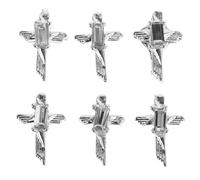 SHERCHPRY 10pièces Charms Avec Pour Décoration Embellissements De Nail Art Étincelants Pour Carnaval Faciles à Appliquer