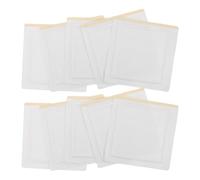 SHERCHPRY 10pièces Enveloppements à Huile Patchs Auto-adhésifs Jetables pour Ventre Anti-fuites Usage Unique et Pratique