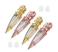 SHERCHPRY 10Pièces Tube de Brillant à Forme de Radis Contenant Cosmétique Vide pour DIY et Voyage Etanchéité Optimale Pratique pour Huile et Liquide à