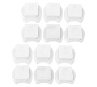 SHERCHPRY 12 Matrices de Remplacement Blanches pour Cintreuse D’Anneaux Accessoires Robustes pour Machine à Cintrer Bagues Outil de Pliage et Pressage pour Création DIY Bijoux 12 Pièces