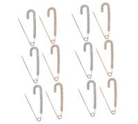 SHERCHPRY 12 pièces Épingle à Vêtement Femme Clips de Serrage pour Cardigan Châle et Robe Pince Rétro pour Ajustement de Vêtements Accessoire Pratique pour Éviter Dérapages