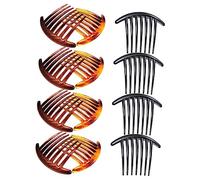 SHERCHPRY 12 pièces Peigne à Cheveux Latéral Accessoires Pratiques Peignes DIY pour Chignons et Élégantes