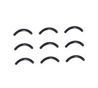 SHERCHPRY 120 pièces Silicone Recharges pour Recourbe Cils Noir Coussins Élastiques de Remplacement pour Outil Cils Accessoire Maquillage Durable et Pratique