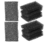 SHERCHPRY 16 Éponges à Maquillage Noires à Effets Spéciaux pour Cicatrices et Plaies, Taille 4x6x1 Cm, Densité Élevée, pour Halloween, Cosplay et Maquillage Artistique