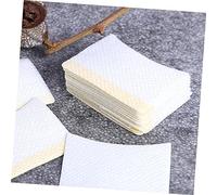 SHERCHPRY 160 pièces Arc Shaped Comfortable Makeup Remover Pads Practical Eyelash Cleaning For