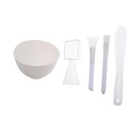SHERCHPRY 1ensemble Set De Pour Masque Facial Silicone Outils Avec Brosse Et Spatule Bol De Portable Pour Et Soins Peau
