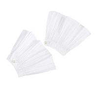 SHERCHPRY 1Paire Manchettes Dentelle pour Vêtements de Manches Décoratives Tulle Blanc Accessoire Stylé pour Chemises Robes et Pulls