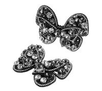 SHERCHPRY 1paire Pince à Chaussures Avec Nœud Amovible Pour Chaussures De Mariée Accessoires Élégants Pour Talons Charms Et